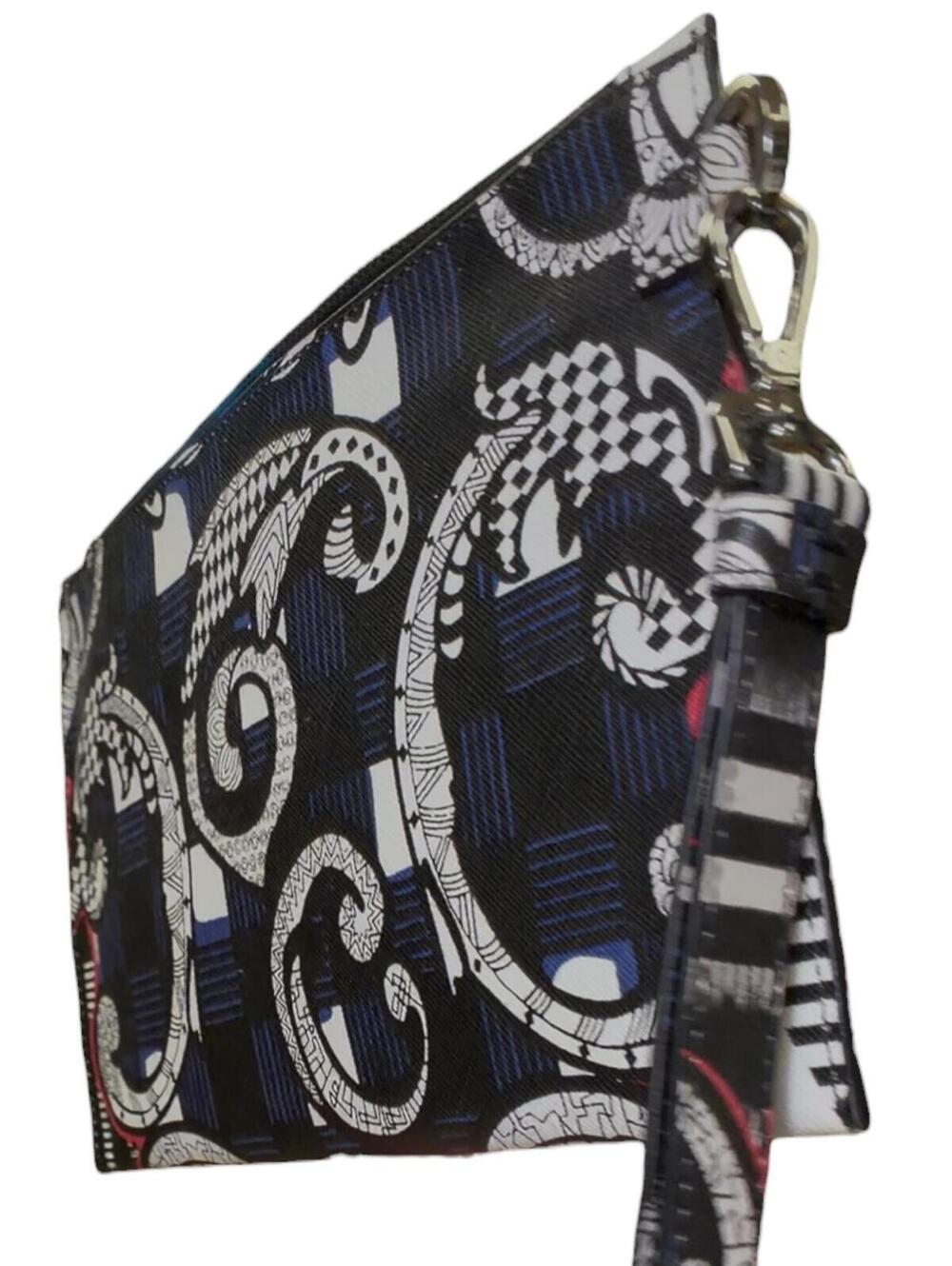 Versace Baroque Print Wristlet Pouch - Picture 5 of 9